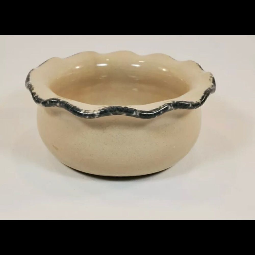 New Home & Garden Party Dip Bowl Hand Made in USA August 2001-NWOT